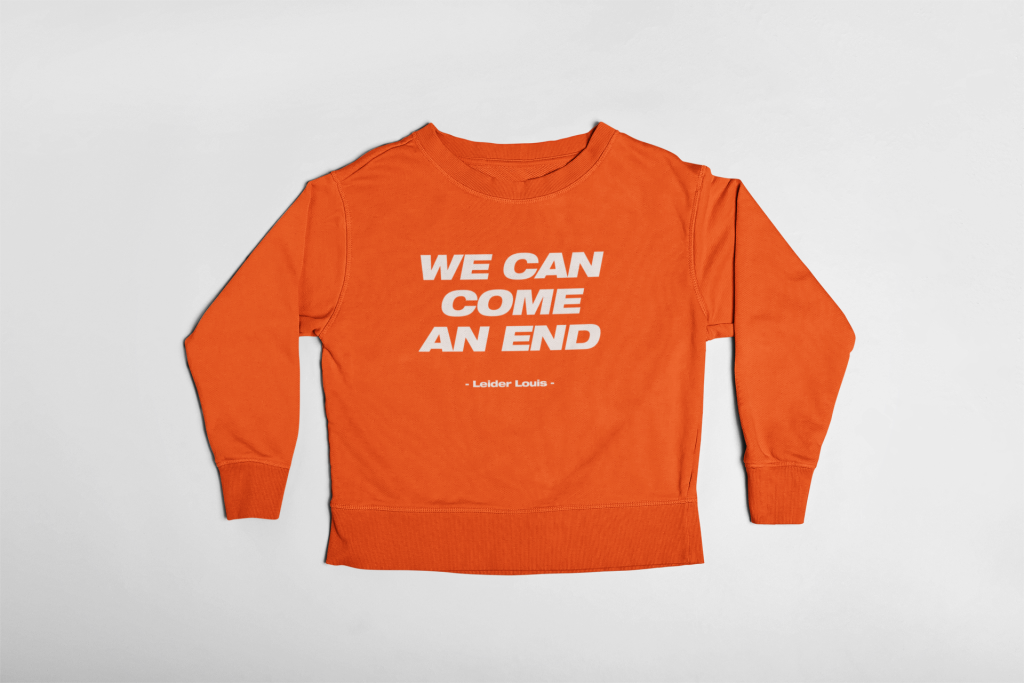 We can come an end sweater oranje wk ek