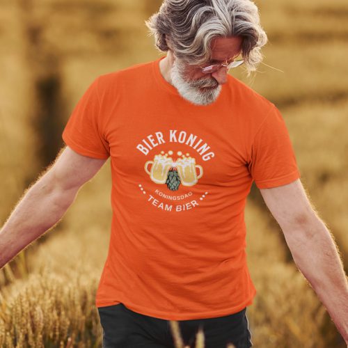 Koningsdag T-shirt Bier Koning