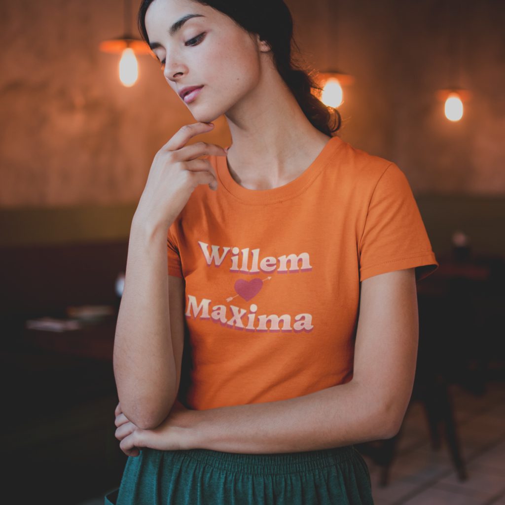 Koningsdag T-shirt Willem Loves Maxima