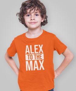 Oranje T shirt Alex to the Max