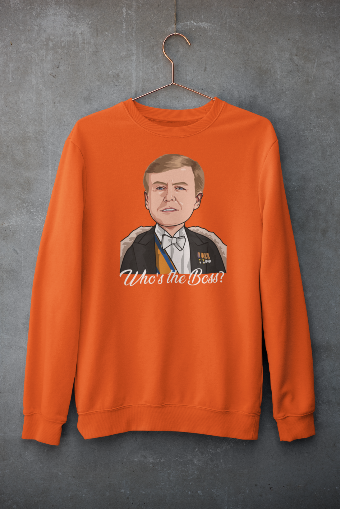 Who's the boss willem alexander sweater