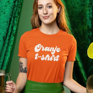 Dames Koningsdag T-shirt Oranje T-shirt