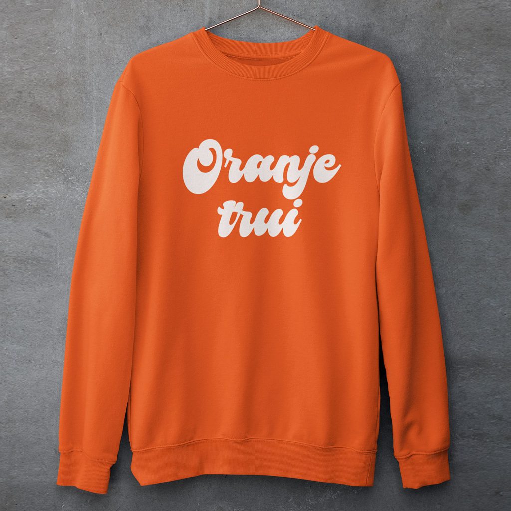 Koningsdag Sweater Oranje Trui
