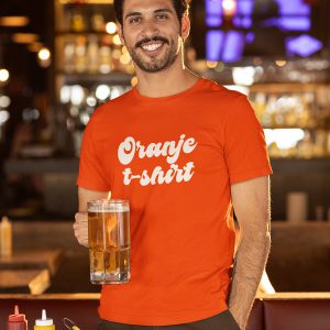 Koningsdag T-shirt Oranje T-shirt