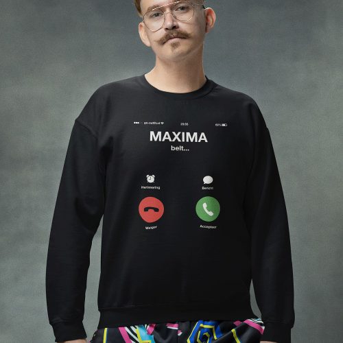 Zwarte Koningsdag Trui Maxima Belt