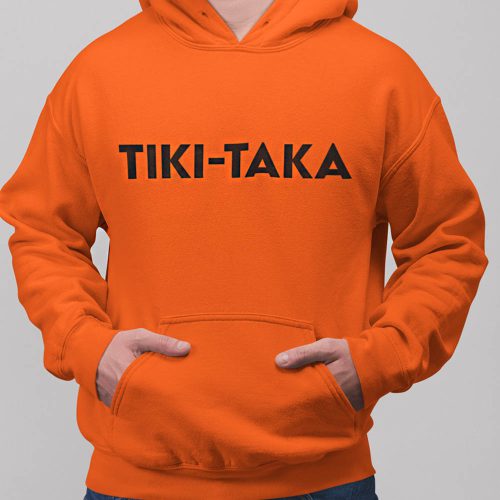 Oranje EK WK Hoodie Tiki Taka