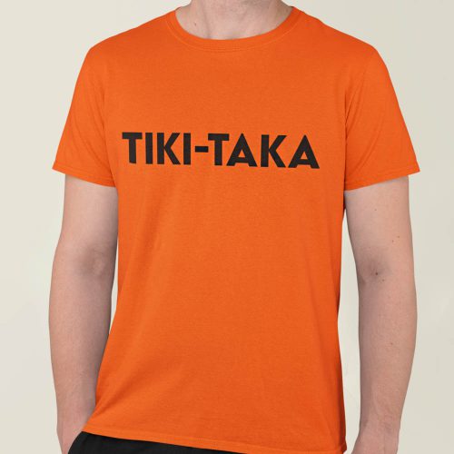 Oranje EK WK T-Shirt Tiki Taka