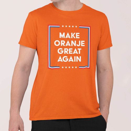 Oranje T-Shirt Make Oranje Great Again
