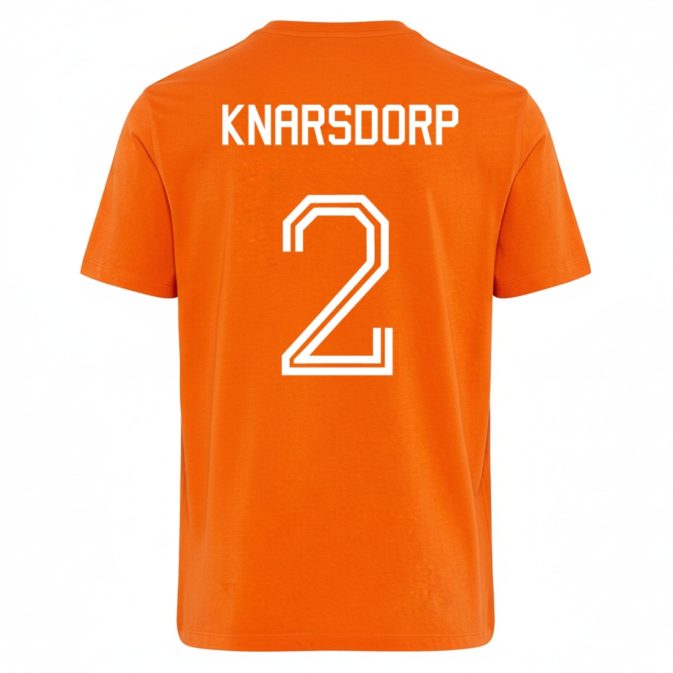 Oranje T-shirt Knarsdorp