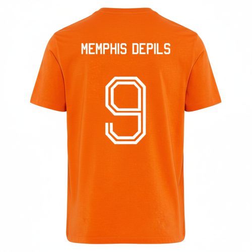Oranje T-shirt Memphis Depils