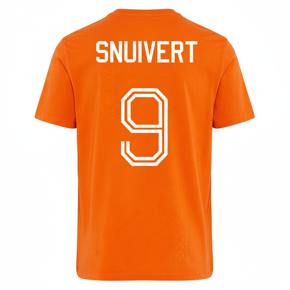 Oranje T-shirt Snuivert