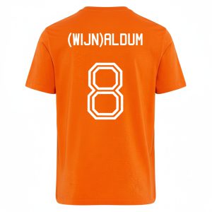 Oranje T-shirt Wijnaldum