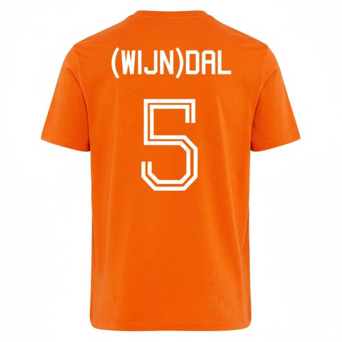 Oranje T-shirt Wijndal