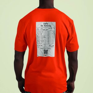 Oranje T-shirt Koningsdag Bonnetje