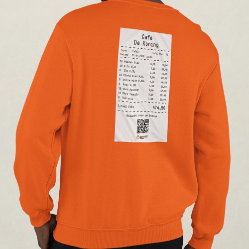 Oranje Trui Koningsdag Bonnetje