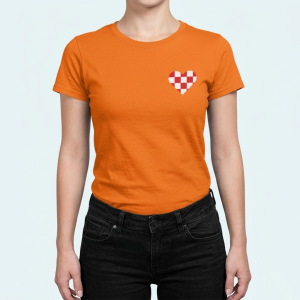 Oranje T-shirt Brabant Dames