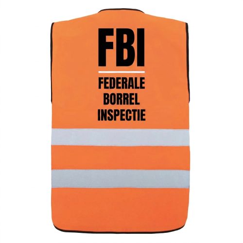 Oranje Veiligheidshesje FBI Federale Borrel Inspectie