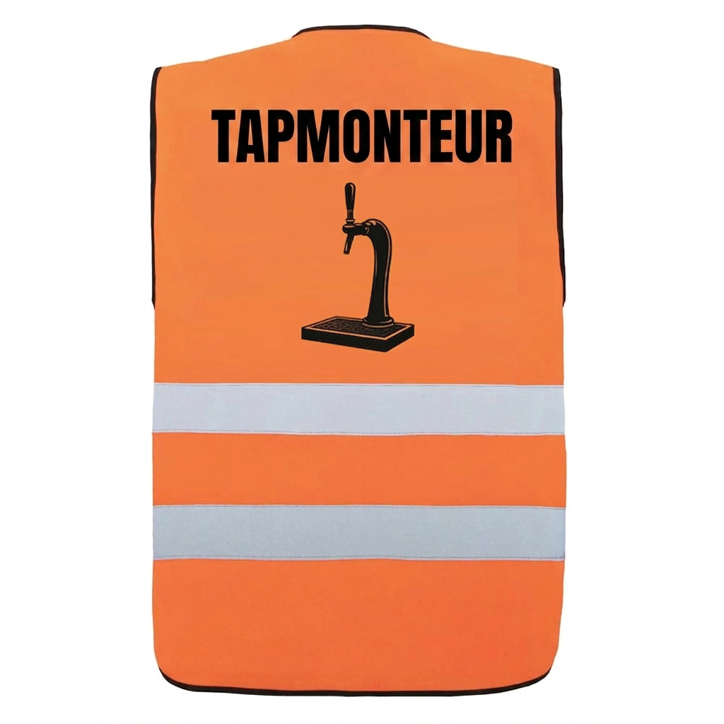 Oranje Veiligheidshesje Tapmonteur