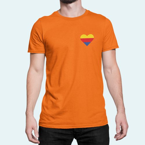 Oranje T-shirt Noord Hollland hartje