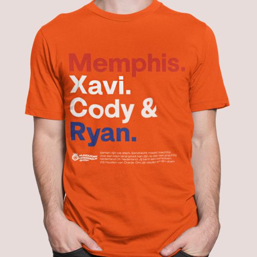 EK-WK Oranje T-Shirt Memphis