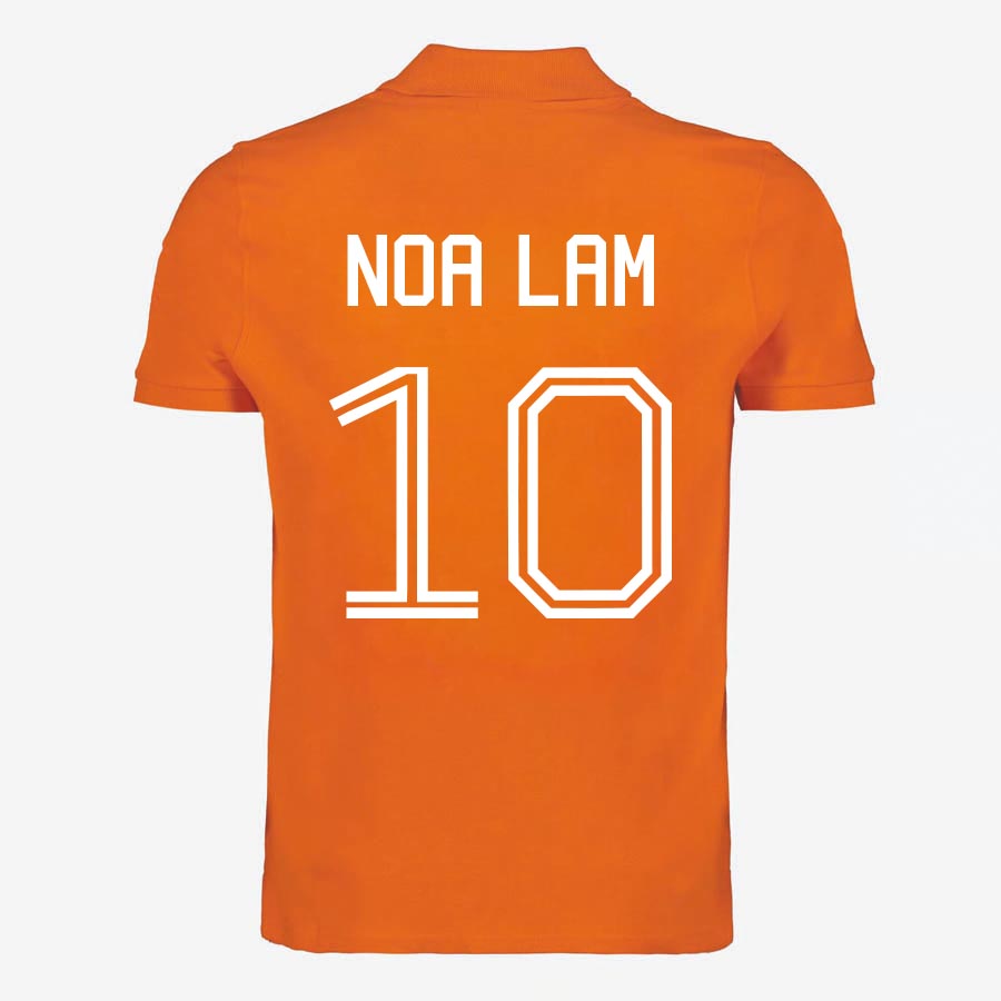 Oranje Polo Noa Lam
