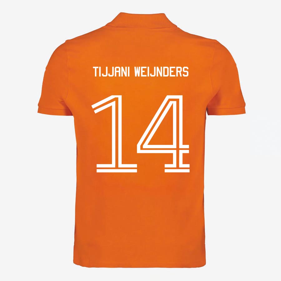 Oranje Polo Tijjani