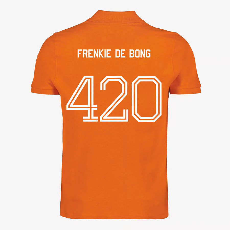 Oranje Polo Frenkie de bong