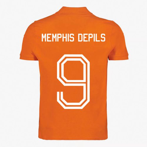 Oranje Polo Memphis depils