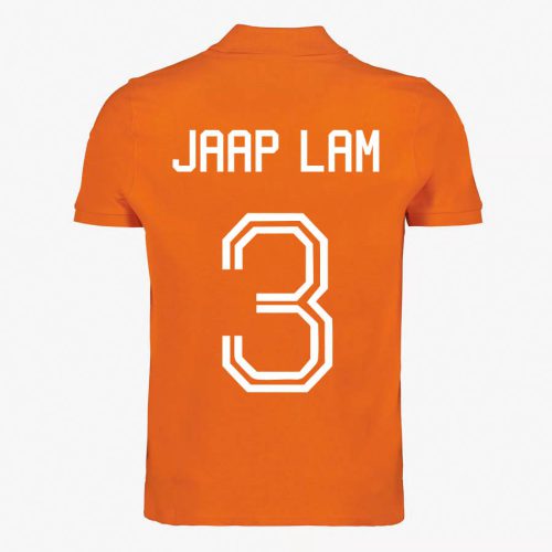 Oranje Polo Jaap lam