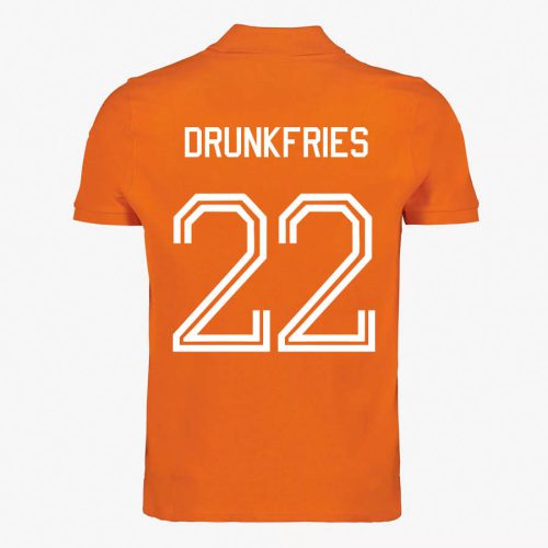Oranje Polo Drunkfries