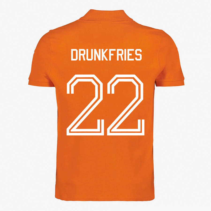 Oranje Polo Drunkfries