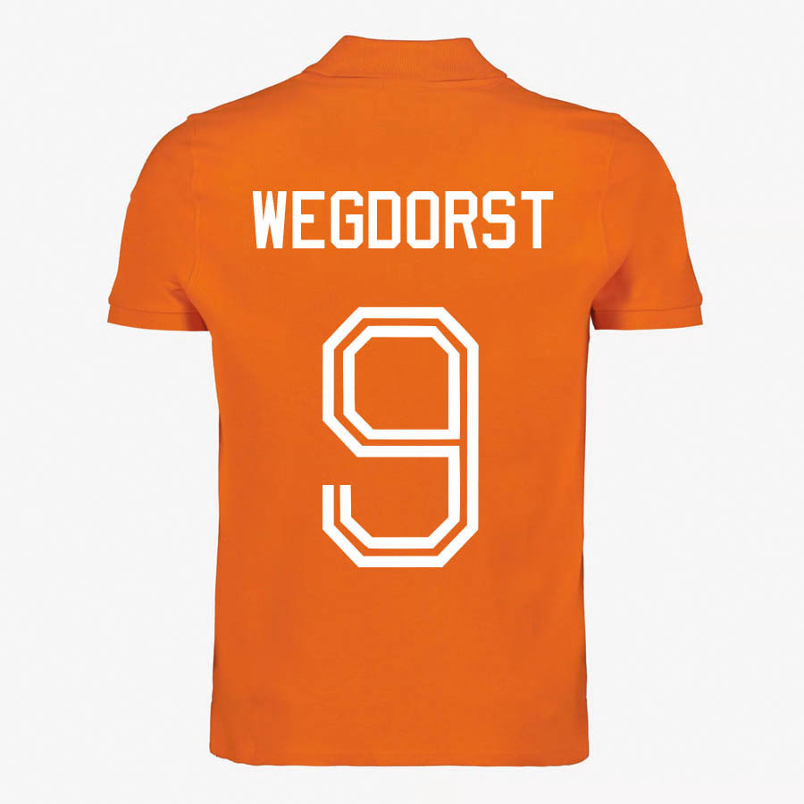 Oranje Polo Wegdorst