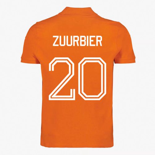 Oranje Polo Zuurbier