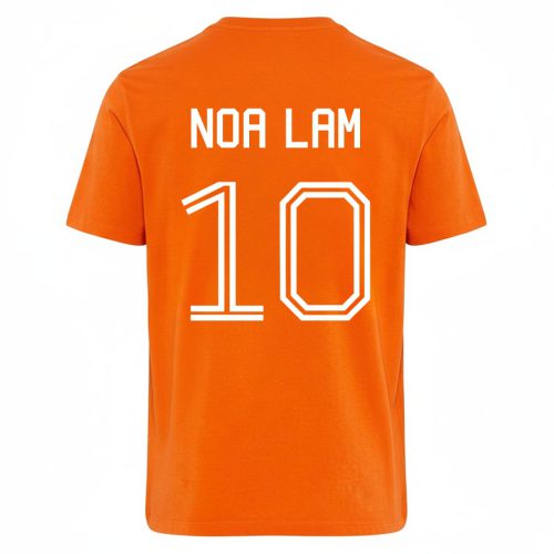 Oranje T-Shirt Noa lam