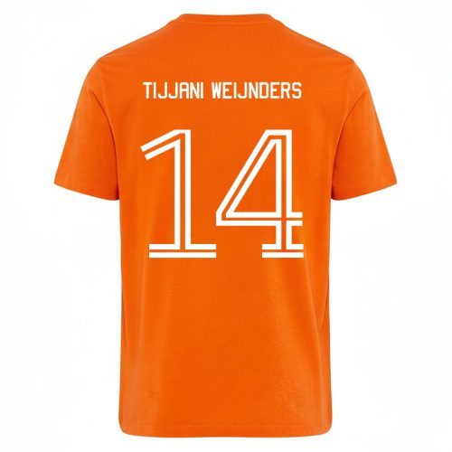 Oranje T-Shirt Tijani Weijnders