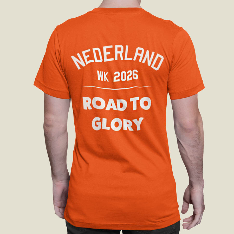 Oranje WK T-shirt Road To Glory