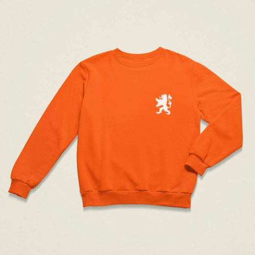 Oranje WK White lion sweater