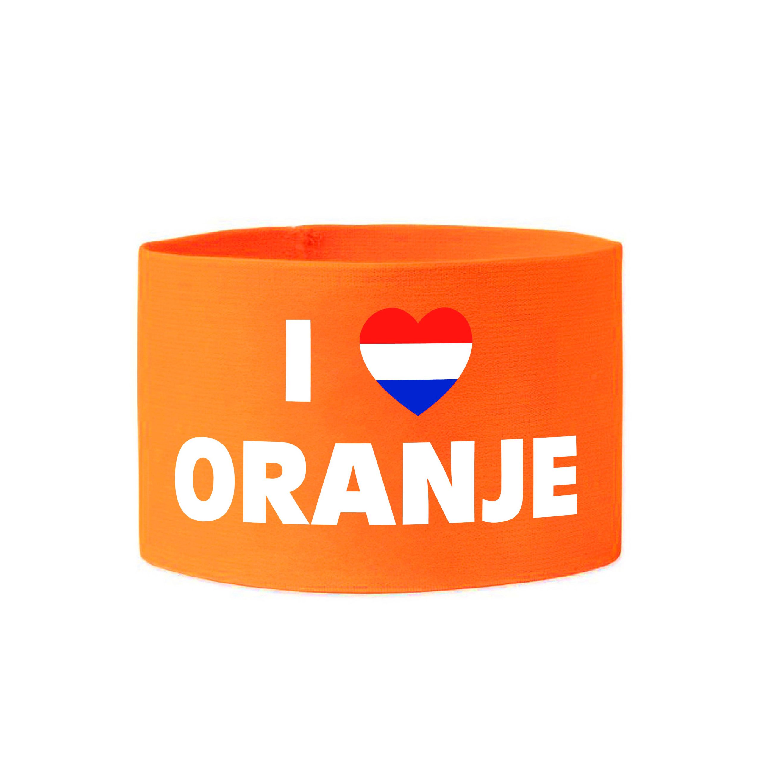 Aanvoerdersband Oranje I Love Oranje
