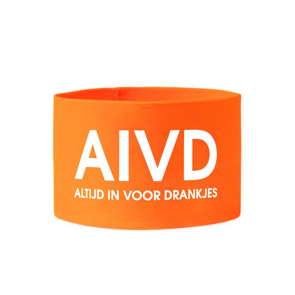 Oranje Aanvoerdersband AIVD