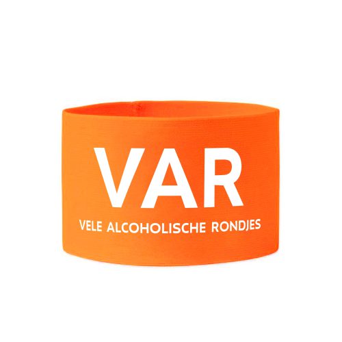 Oranje Aanvoerdersband VAR