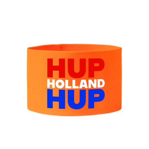 Oranje Aanvoerdersband Hup Holland Hup, rood wit blauw