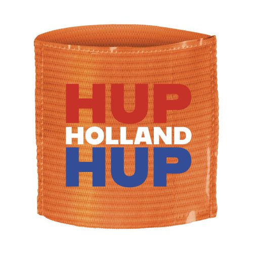 Oranje Aanvoerdersband Hup Holland Hup, rood wit blauw