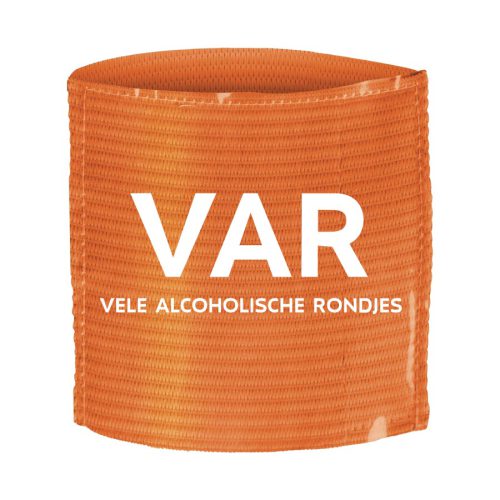 Oranje Aanvoerdersband VAR