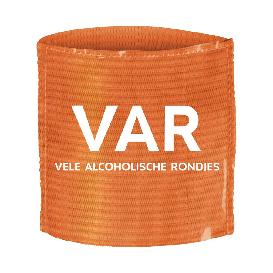 Oranje Aanvoerdersband VAR